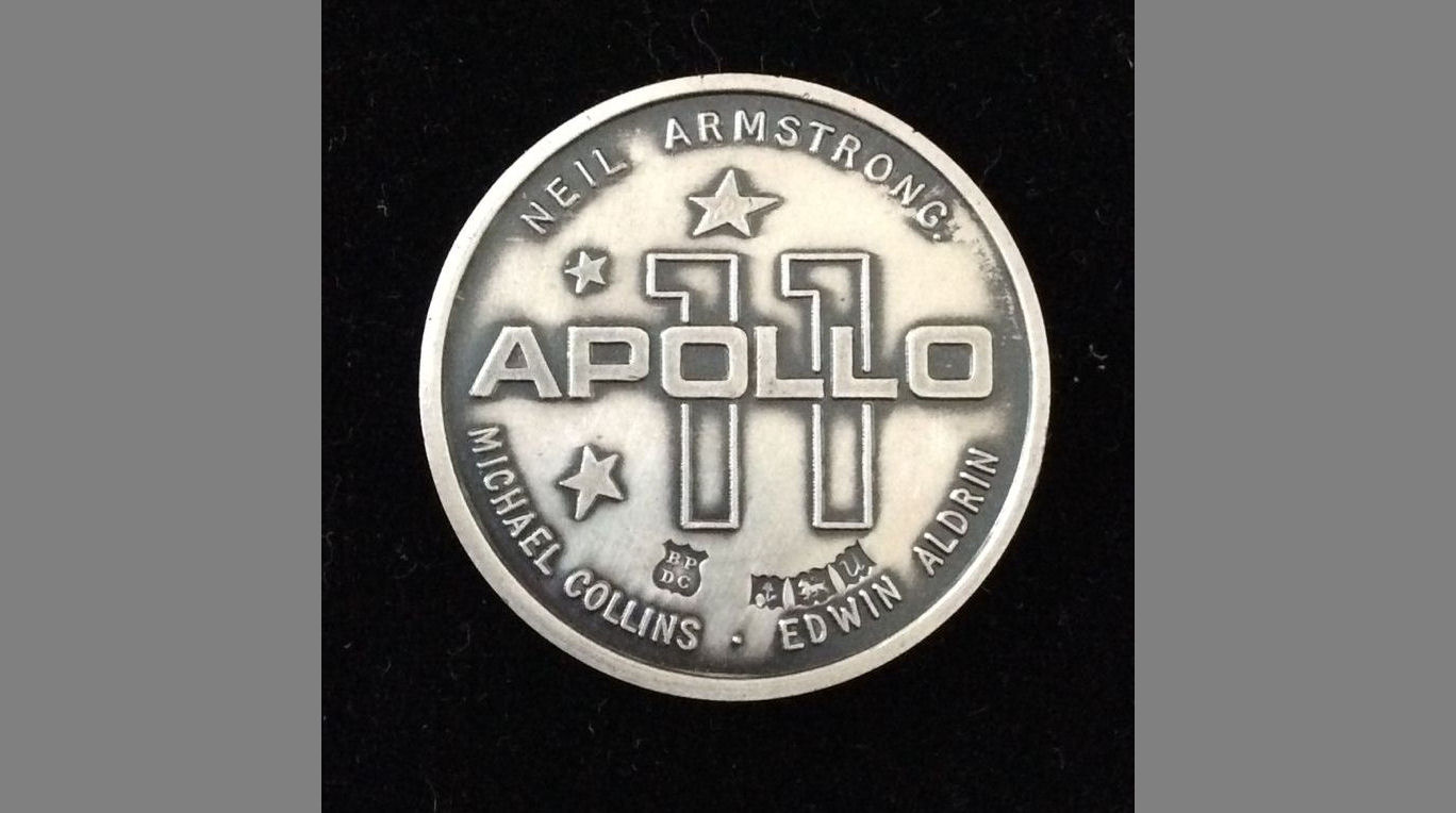 Apollo 11 Moon Landing Medal