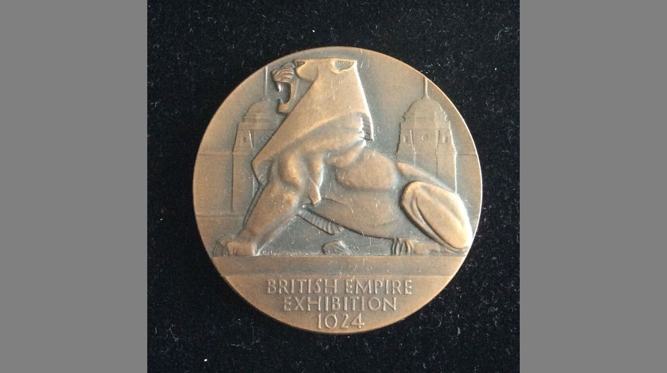 British Empire Exhibition Medal