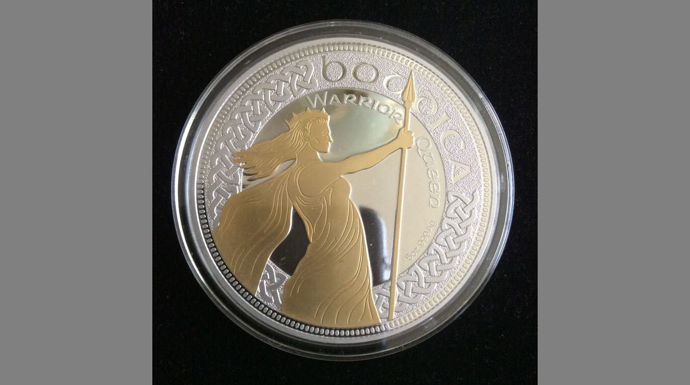 Boudica Warrior Queen Medal