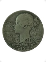 1897
Silver
Queen Victoria Diamond Jubilee Commemorative Medal

