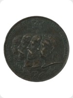 1896
Bronze
Four Generations Of The British Royal Family Medal
