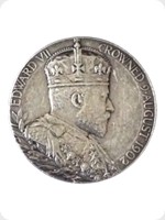 1902
Silver
Edward VII Coronation Commemorative Medal
