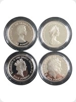 2013
Silver
Silver Proof Queens Portrait 4 Coin Set
