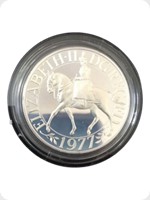1977
Silver
Silver Proof QEII Silver Jubilee Medal
