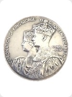 1937
Silver
George VI And Elizabeth Coronation United British Empire Medal
