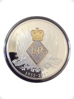 2012
Silver
Britannia - QEII Diamond Jubilee With 60 Diamonds
