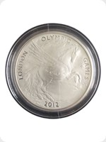 2012
Silver
London Olympics 5 Ounce &pound;10 Coin
