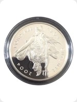 2004
Silver
2004 &pound;5 Silver Proof - Entente Cordiale
