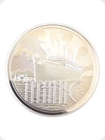 1998
Silver
R M S Titanic Commemorative Medal
