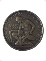 1953
Bronze
Queen Elizabeth II Coronation Commemoration Medal
