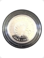 1995
Silver
&pound;2 - Nations United For Peace 1945 - 1995
