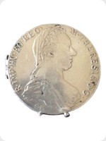 1780
Silver
Austrian Marie Theresa Thaler Custom Double Locket
