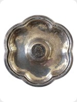 1757
Silver
George II 1757 Shilling Coin Dish
