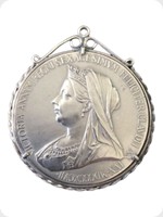 1897
Silver
Queen Victoria Diamond Jubilee Medal Mounted
