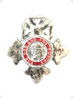 1977
Silver
British Empire Silver Cross Brooch OBE
