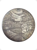 1977
Silver
Reproduction Medal Commemorating Drake's Voyage 1577 - 1580
