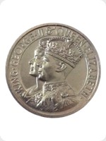 1937
Bronze
George VI And Elizabeth Coronation Medal 2nd Type
