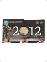 2012
Cupronickel
2012 UK Countdown 2012 &pound;5 BU Pack
