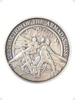 1988
Silver
Destruction Of The Armada 1588 Medal
