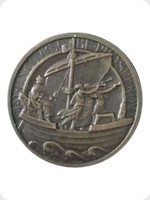 1953
Bronze
Queen Elizabeth II Coronation Commemorative Medal (Type 3)
