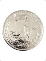 2012
Silver
Britannia &pound;2 Silver Bullion
