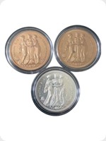 2001
Silver
George V Medallic Three Graces - Retro Pattern Collection
