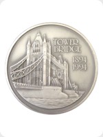1994
Silver
Tower Bridge Centenary Medal
