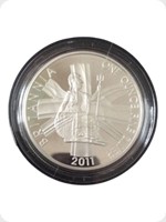 2011
Silver
Britannia &pound;2 Proof 1 Ounce
