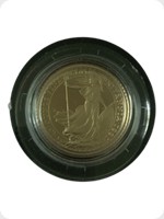 1991
Gold
Britannia &pound;10 Gold Proof - 1/10th Ounce
