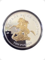 2009
Silver
Jersey &pound;10 St George And The Dragon
