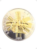 2011
Silver
Britannia &pound;2 Silver Bullion Gold Silhouette
