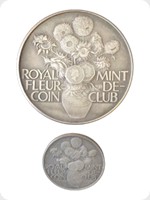 1994
Silver
Fleur De Coin Medal And Badge
