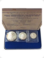 1969
Silver
Prince Charles Investiture Silver Medal Set
