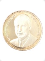 1973
Silver
Medal Commemorating Edward Heath And Entering The EEC
