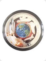 2010
Silver
Cook Islands $1 'Orbital' Coin - 1981 First Space Shuttle
