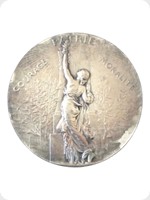 1873
Bronze
Union Des Societes De Gymnastique De France Medal
