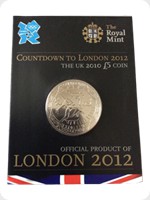 2010
Cupronickel
2010 UK Countdown To London 2012 &pound;5 For &pound;5
