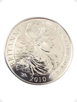 2010
Silver
Britannia &pound;2 Silver Bullion
