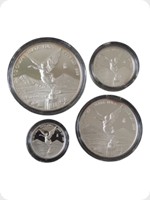 2009
Silver
Mexican Libertad Silver Proof - 1/20 To 1/2 Set
