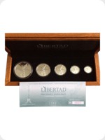 2009
Silver
Mexican Libertad Silver Proof 5 Coin Set
