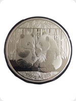 2009
Silver
Chinese Panda 1kg Silver Bullion
