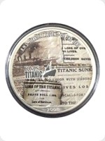 2008
Silver
US Eagle Silver Bullion Colorised RMS Titanic 'News Report'

