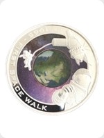 2009
Silver
Cook Islands $1 'Orbital' Coin - First Space Walk 1965
