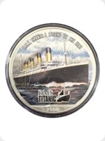 2008
Silver
US Eagle Silver Bullion Colorised RMS Titanic 'Maiden Voyage'
