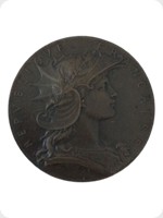 1893
Bronze
Marianne War Medal Gymnastics
