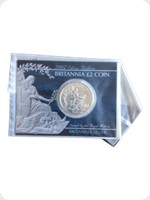 2007
Silver
Britannia &pound;2 Silver Bullion - Presentation Pack

