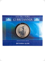 2002
Silver
Britannia &pound;2 Silver Bullion - Presentation Pack
