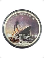 2006
Silver
US Eagle Silver Bullion Colorised RMS Titanic 'Icebergs'

