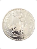 2000
Silver
Britannia &pound;2 Silver Bullion
