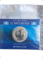 2004
Silver
Britannia &pound;2 Silver Bullion - Presentation Pack
